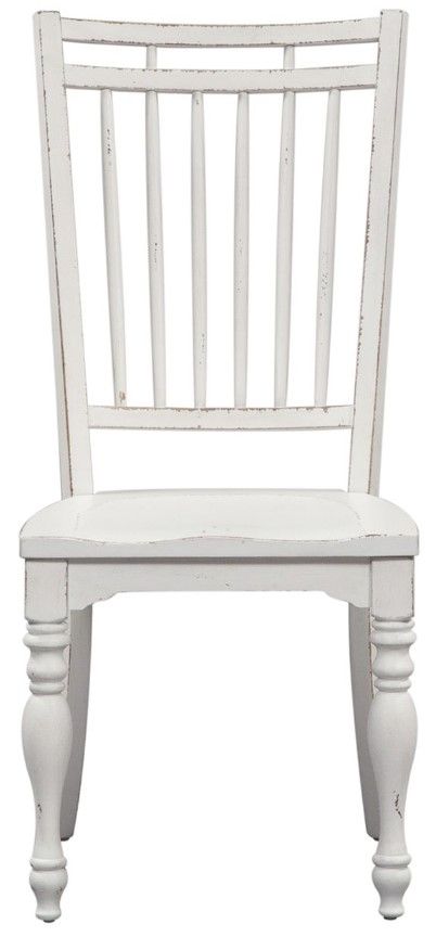 Liberty Furniture Magnolia Manor Antique White Dining Side Chair-2