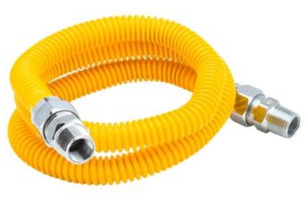 Frigidaire® 4" Yellow Coated Flexible Gas Connector Kit-1