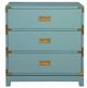 Furniture Classics Swansea Blue/Green Small Chest-1