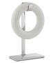 Currey & Company Circle of Life Nickel/White Large-1