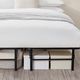 Sleeptone® Black King Foldable Storage Bed Frame-4