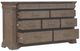 Pulaski™ Hickory Creek Natural Bark 10-Drawer Dresser-2