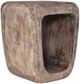 Uttermost® Loophole Bleached Wash Accent Stool-0