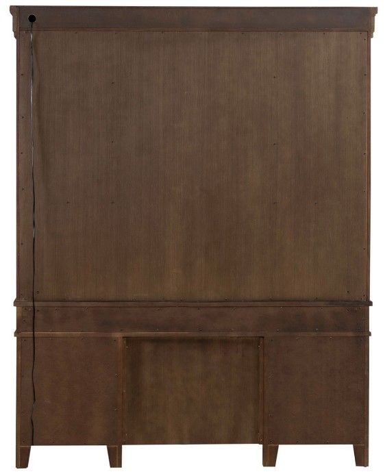 Liberty Furniture Carolina Park Amber Brown Credenza and Hutch-4