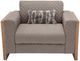 Michael Amini® Hudson Ferry Driftwood/Slate Chair and a Half-1