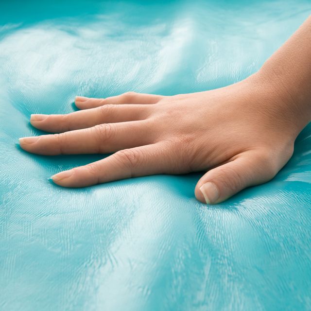 Malouf® Isolus® 2.5" Liquid Gel Memory Foam Twin XL Mattress Topper-3