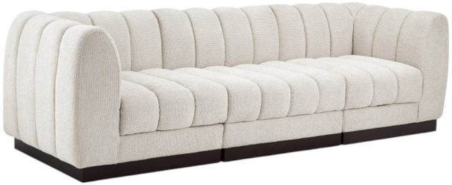 Meridian Furniture Quinn 3-Piece Cream Modular Sofa-0