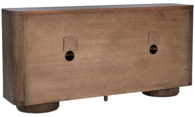 Classic Home Tiber Toasted Brown 4-Door Buffet-3