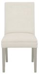 Fairfield® Customizable Entree Dining Straight Short Back Side Chair with Sheer Dove Legs-1