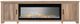 International Furniture Direct Natural Parota Brown 2-Door TV Stand-2