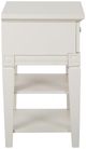 Magnussen Home® Willowbrook Egg Shell White Open Nightstand-4