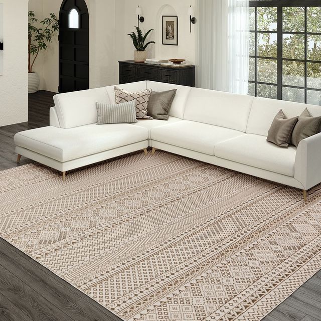 Dalyn™ Rug Company Rhodes Taupe 5'x8' Style 1 Area Rug-4