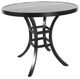 CabanaCoast® Customizable Monaco Aluminum 36" Outdoor Round Dining Table-0