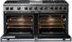 Viking® 5 Series 60" Slate Blue Pro Style Dual Fuel Range with 12" Griddle and 12" Grill-1