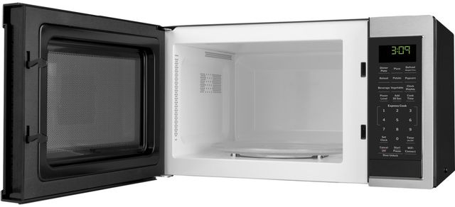 GE® SmartHQ™ 0.9 Cu. Ft. Stainless Steel Countertop Microwave-1