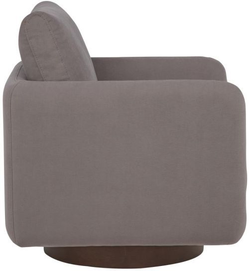 Coaster® Iris Stone Upholstered Swivel Accent Chair-3
