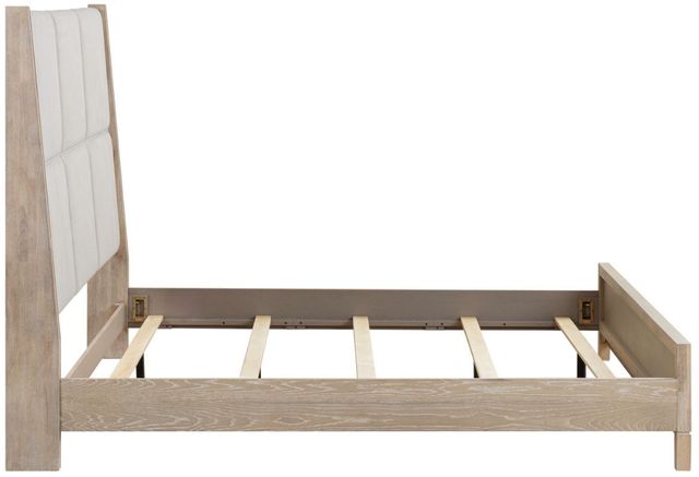 Liberty Furniture Brentwood Sandstone/Taupe California King Upholstered Panel Bed-3