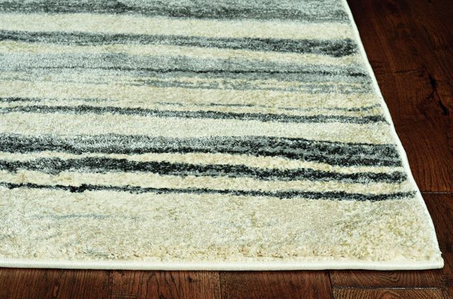 KAS Rugs Hue Beige/Grey Landscapes 5'x8' Area Rug-1