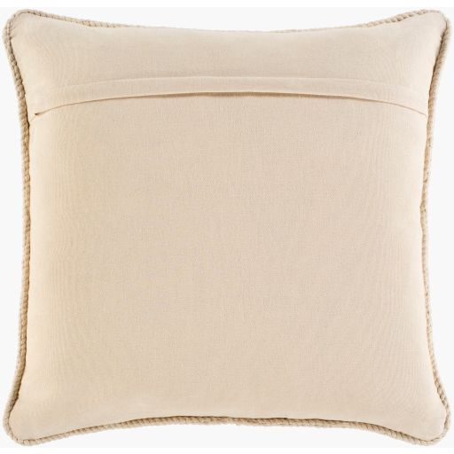 Surya Binga Dark Brown 20"x20" Toss Pillow with Polyester Insert-3