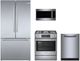 Bosch 4 Piece Stainless Steel Gas Kitchen Package-0