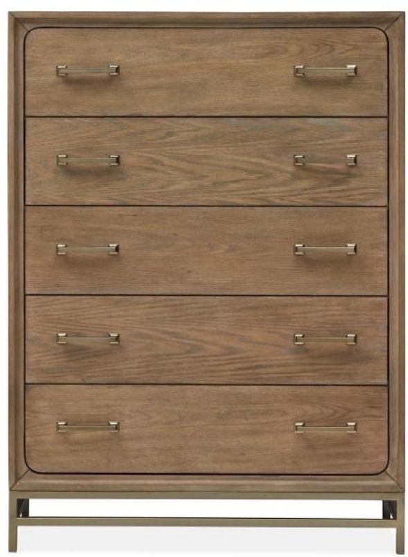 Magnussen Home® Lindon Belgian Wheat Drawer Chest-1