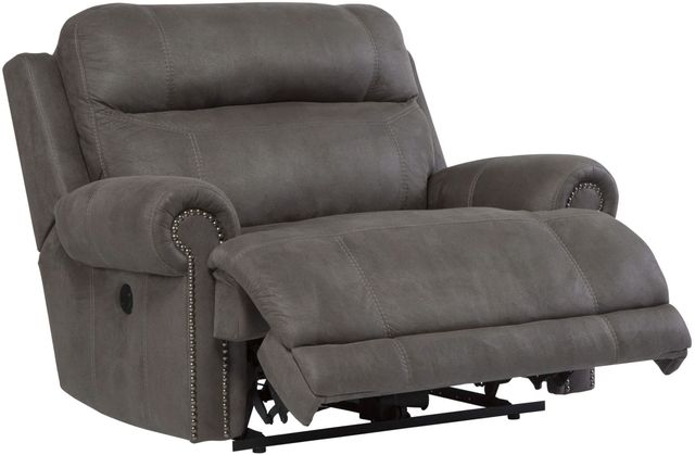 Signature Design by Ashley® Austere Gray Manual Zero Wall Recliner-1