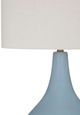Bassett Mirror Rawlins Blue Table Lamp-1