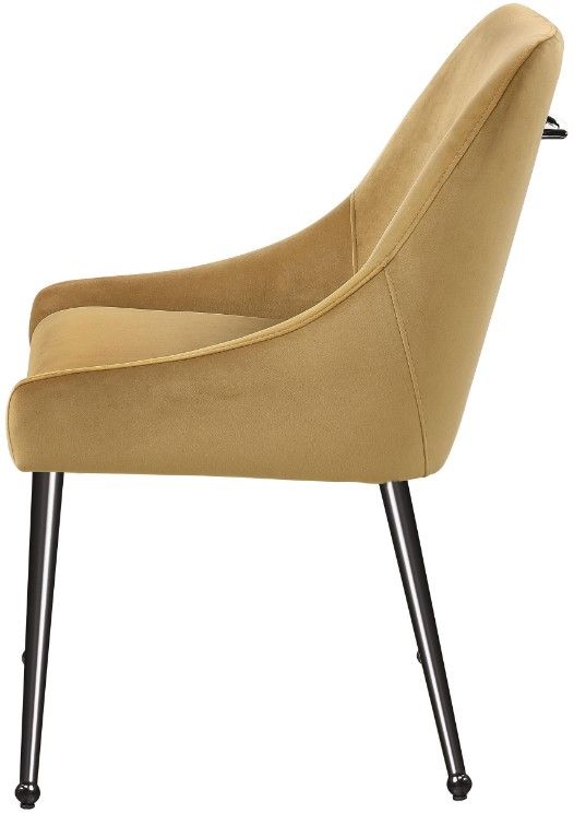 Coaster® Mayette Cognac/Black Side Chair-3