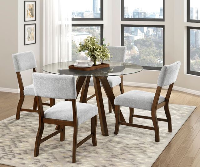 Homelegance® Aiden Gray Side Chair-1