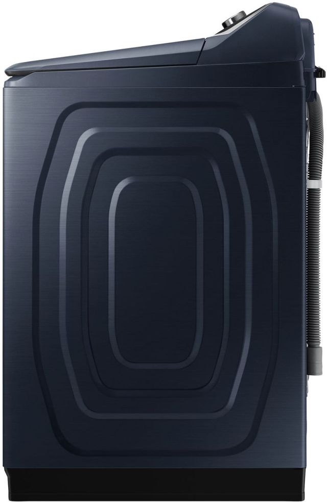 Samsung® 7155 Series 6.1 Cu. Ft. Brushed Navy Agitator Top Load Washer with Pet Care Solution-2
