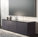 Salamander Designs® Chameleon Seattle 347 Gray Oak AV Cabinet-1