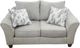 Affordable Furniture 7800 Spitfire Ash Loveseat-2