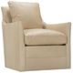 Rowe® Customizable Ingrid Leather Swivel Glider-0