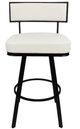 Steve Silver Co. Zenon Black/White Bar Stool-0