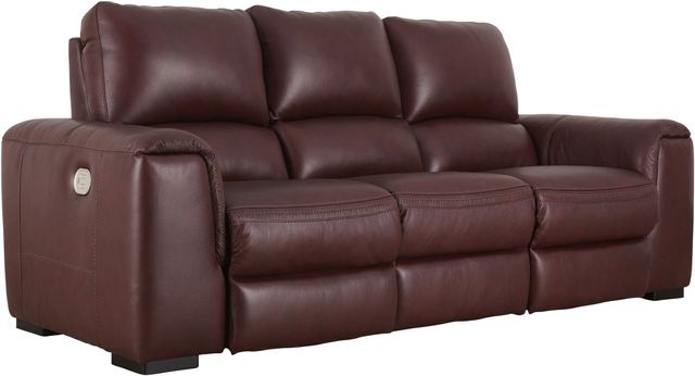 Signature Design by Ashley® Alessandro Garnet Power Reclining Sofa with Adjustable Headrest-0