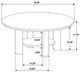 Coaster® Ottowa Wash Oak Coffee Table-2