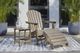 Signature Design by Ashley® Sundown Treasure Grayish Brown Ottoman-3