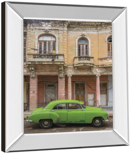 Classy Living Alan Copson Classic Havana Mirror Framed Wall Art-1