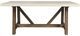 Jofran Inc. Sierrafina Beige 87" Trestle Dining Table with Cortado Base-1