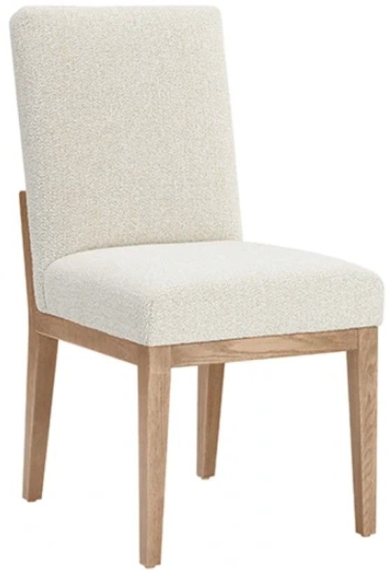 Artisan & Post by Vaughan-Bassett Dovetail Bleached White/Oatmeal Side Chair-0