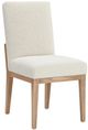 Artisan & Post by Vaughan-Bassett Dovetail Bleached White/Oatmeal Side Chair-0