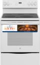 GE® 30" White Freestanding Electric Range-0