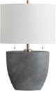 Crestview Collection Mason Gray Table Lamp Silver Accent-3