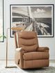 Signature Design by Ashley® Dolinger Butternut Manual Swivel Glider Recliner-2