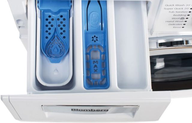 Blomberg® 2.0 Cu. Ft. White Compact Front Load Washer-2