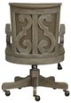 Magnussen Home® Tinley Park Dove Tail Gray Swivel Chair-4