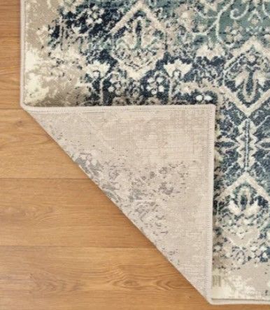 KAS Rugs Heritage Blue/Ivory Anna 5'x8' Area Rug-3