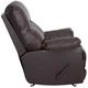 Franklin™ Kent Eden French Roast Manual Rocker Recliner-3