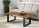 Coast2Coast Home™ Bozeman Brown Cocktail Table with Black Base-5