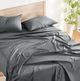 Sleeptone® Basics Griptone™ 6-Piece Gray Premium Bamboo California King Sheet Set-5